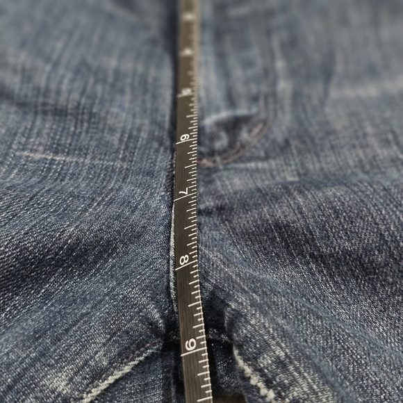 ♡ Citizens of Humanity Blue Jeans | Amber Stretch High Rise Bootcut Anthropology - Picture 14 of 16